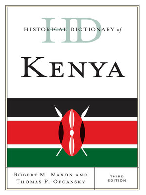 cover image of Historical Dictionary of Kenya